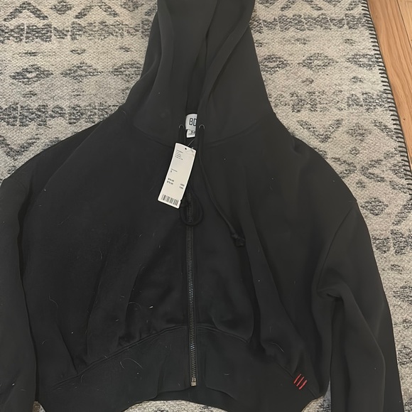 Urban Outfitters Tops - urban outfitters cropped zip-up sweatshirt